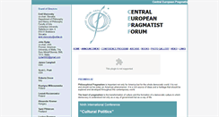 Desktop Screenshot of cepf.sk